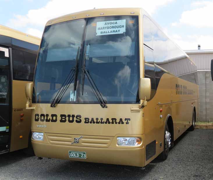 Gold Bus Volvo B7R Coach Design 23